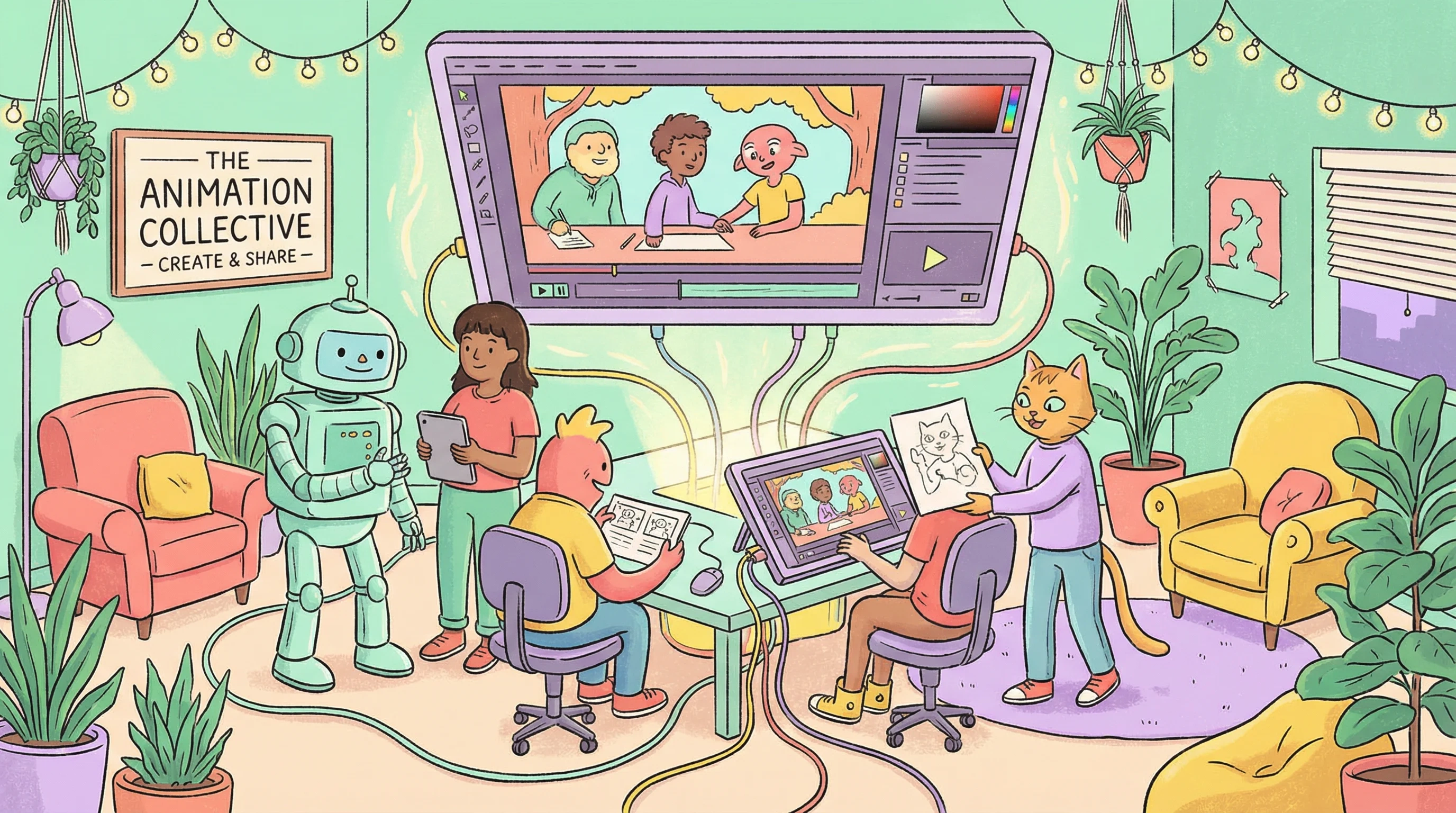 里番-里番动漫 - 一站式影视传媒内容平台 | 原创里番创作分享社区动画师社区 - 动画创作者在线协作交流场景